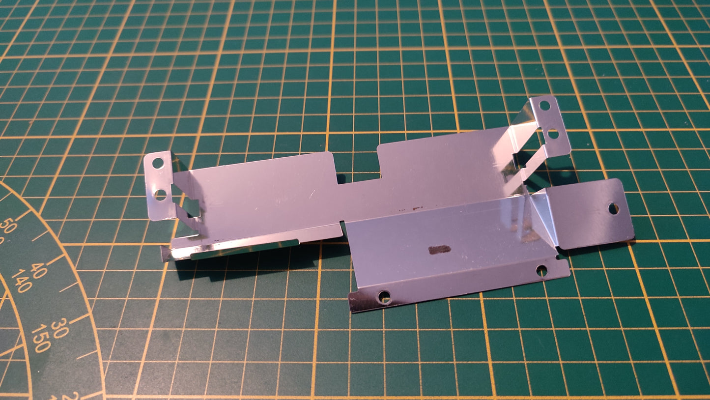 Petit châssis métallique pièce détachée console de jeux Sony Playstation 1 Ps1 SCPH-1002 #D45