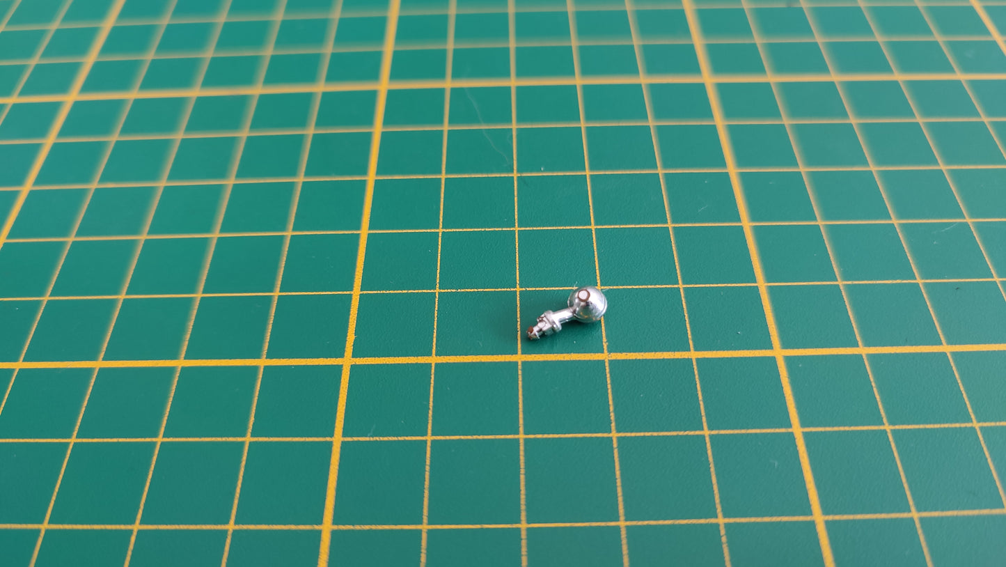 Petit phare avant pièce détachée miniature Bburago Burago Mercedes-Benz SSK 1928 1/24 1/24e 1/24ème #C07