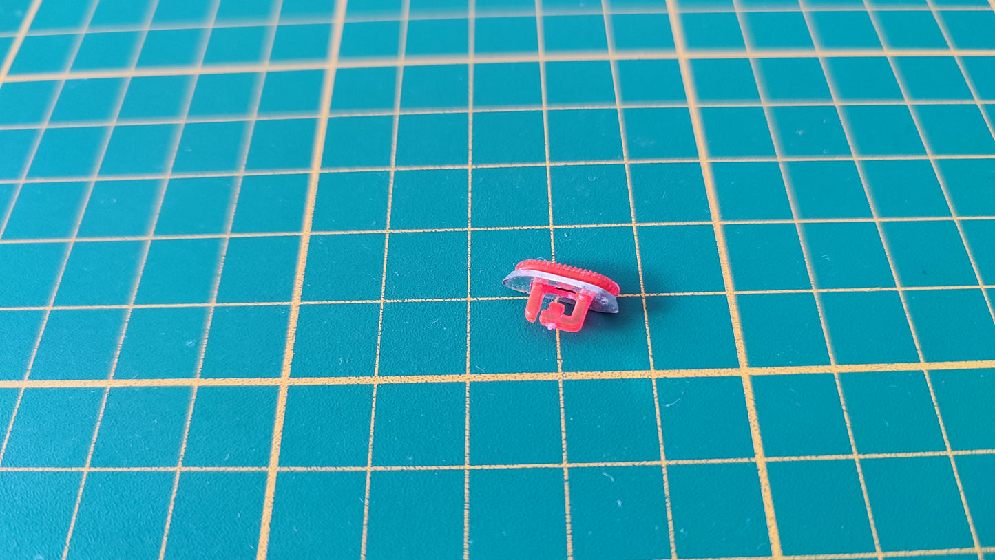 Phare Clignotant avant pièce détachée miniature Bburago Burago Jaguar type E 1961 1/18 1/18e 1/18ème #D33