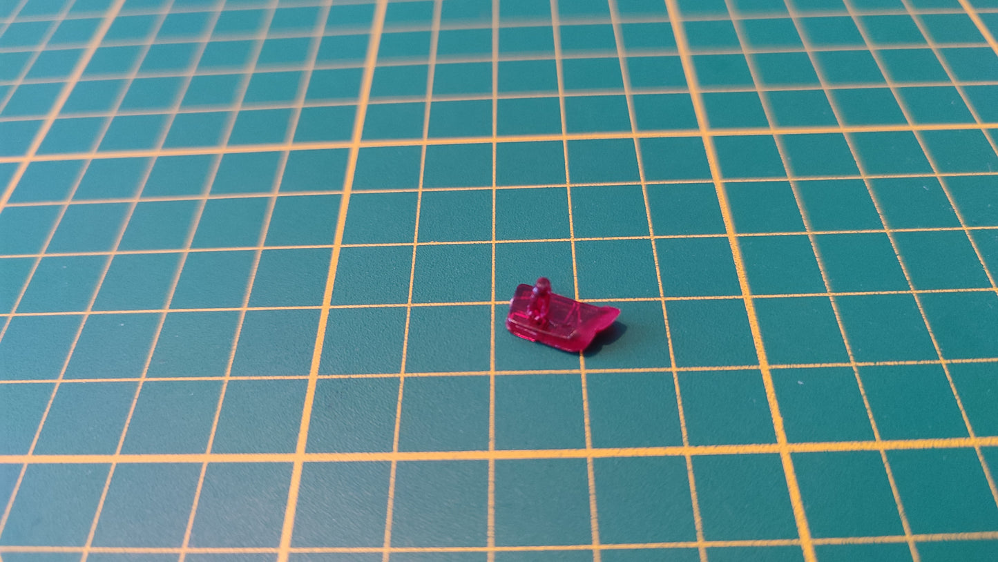 Phare arrière droit pièce détachée miniature Bburago Burago Ford Escort RS Cosworth 1/24 1/24e 1/24ème #D38