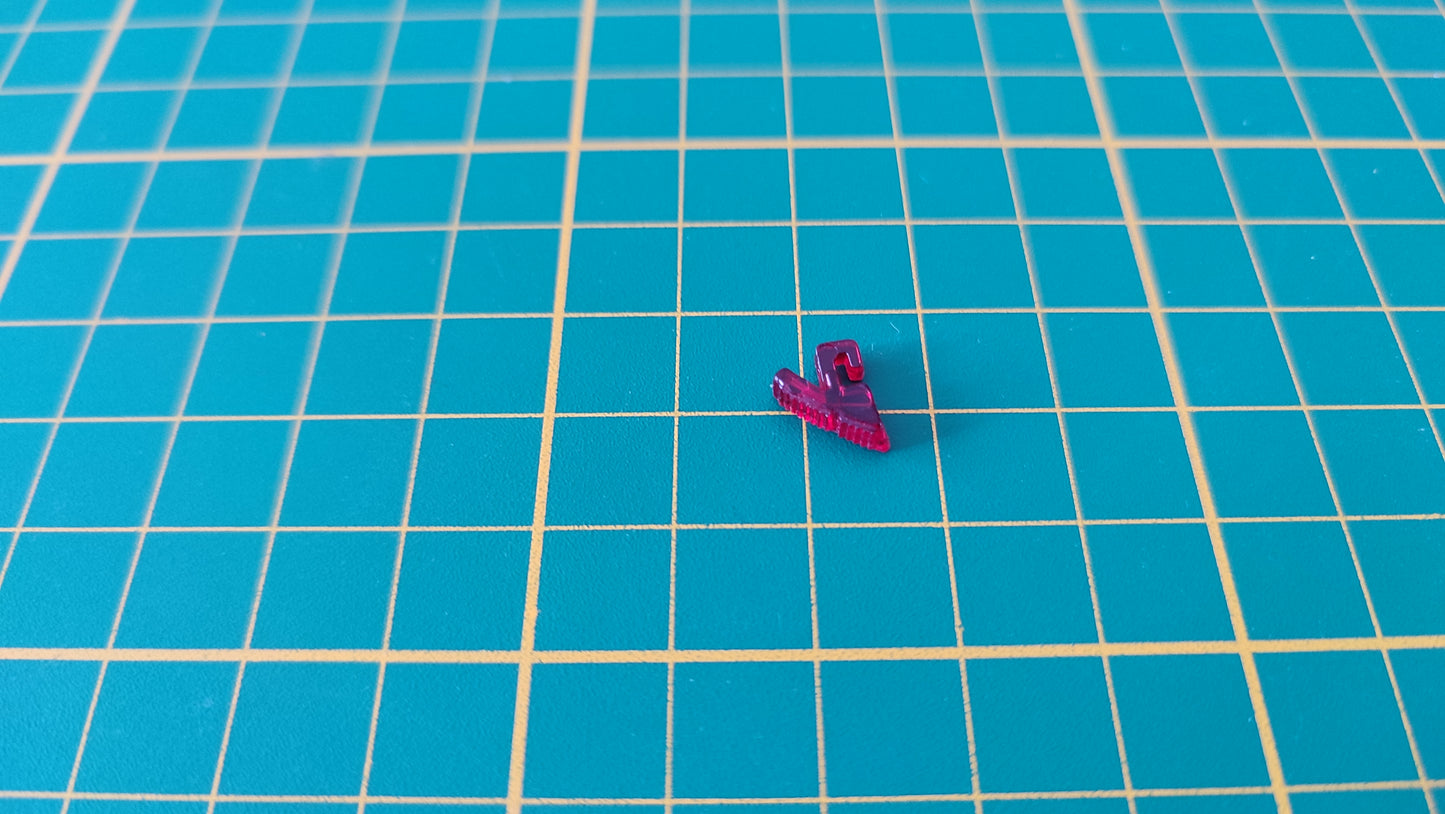 Phare arrière gauche pièce détachée miniature Bburago Burago Mercedes-benz 300 sl cabriolet 1/18 1/18e 1/18ème #E04