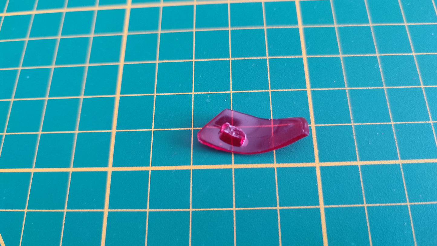 Phare arrière gauche pièce détachée miniature Solido Porsche Boxster 1998 1/18 1/18e 1/18ème #C69