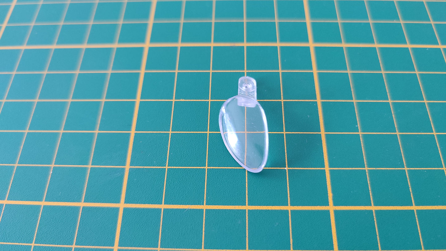 Phare avant droit pièce détachée miniature Bburago Burago Jaguar type E 1961 1/18 1/18e 1/18ème #B88