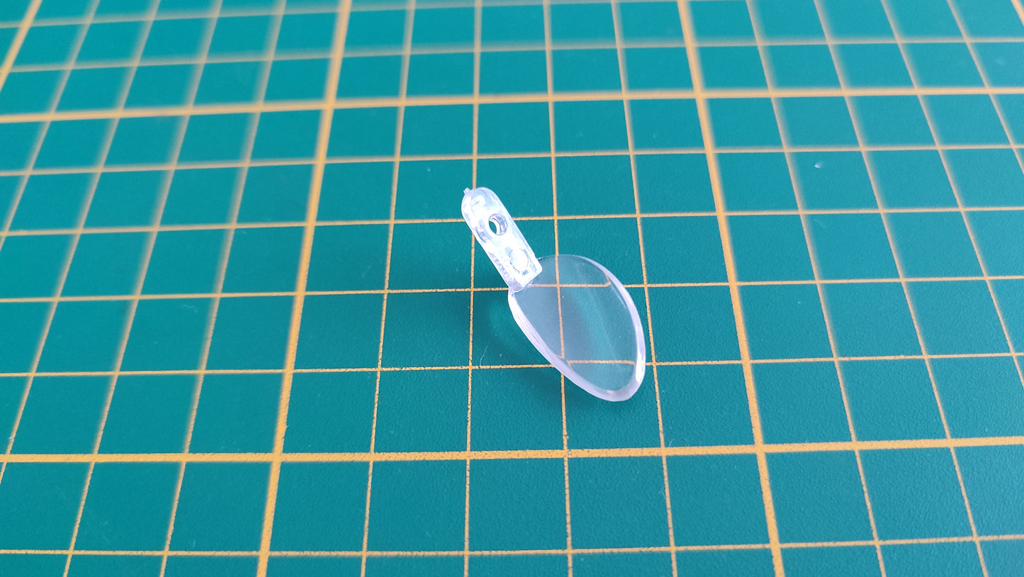 Phare avant droit pièce détachée miniature Bburago Burago Jaguar type E 1961 1/18 1/18e 1/18ème #C35