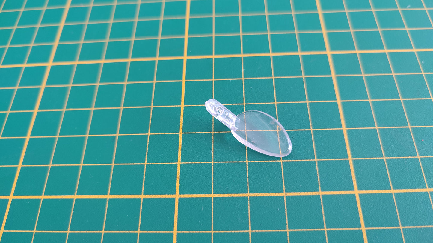 Phare avant droit pièce détachée miniature Bburago Burago Jaguar type E 1961 1/18 1/18e 1/18ème #C64