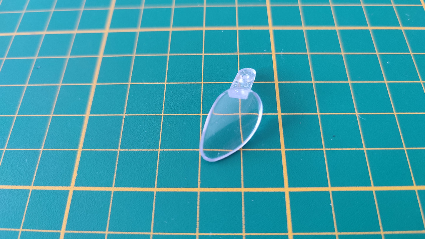 Phare avant gauche pièce détachée miniature Bburago Burago Jaguar type E 1961 1/18 1/18e 1/18ème #B88