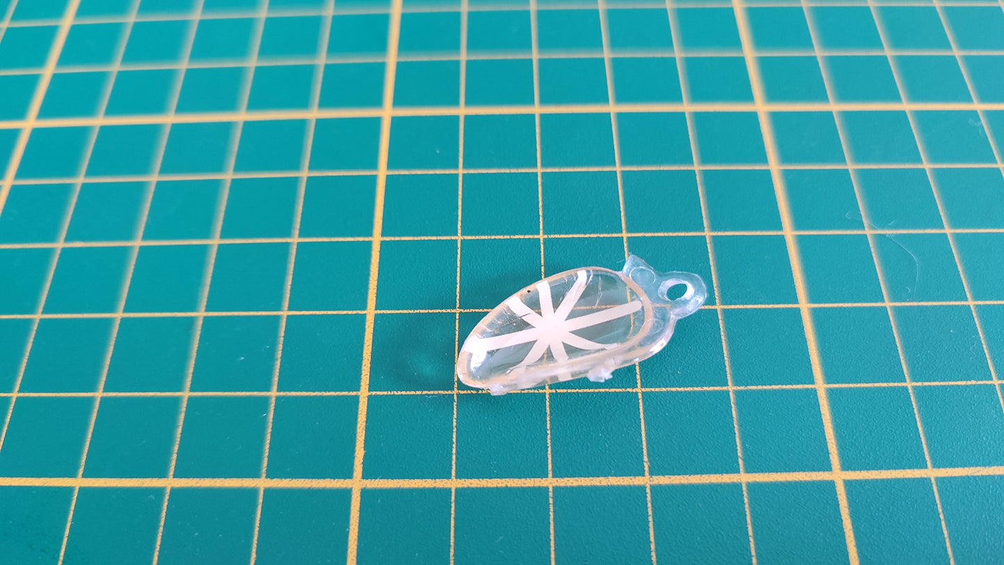 Phare avant gauche pièce détachée miniature Jouef evolution Ferrari 330 P4 1/18 1/18e 1/18ème #C84