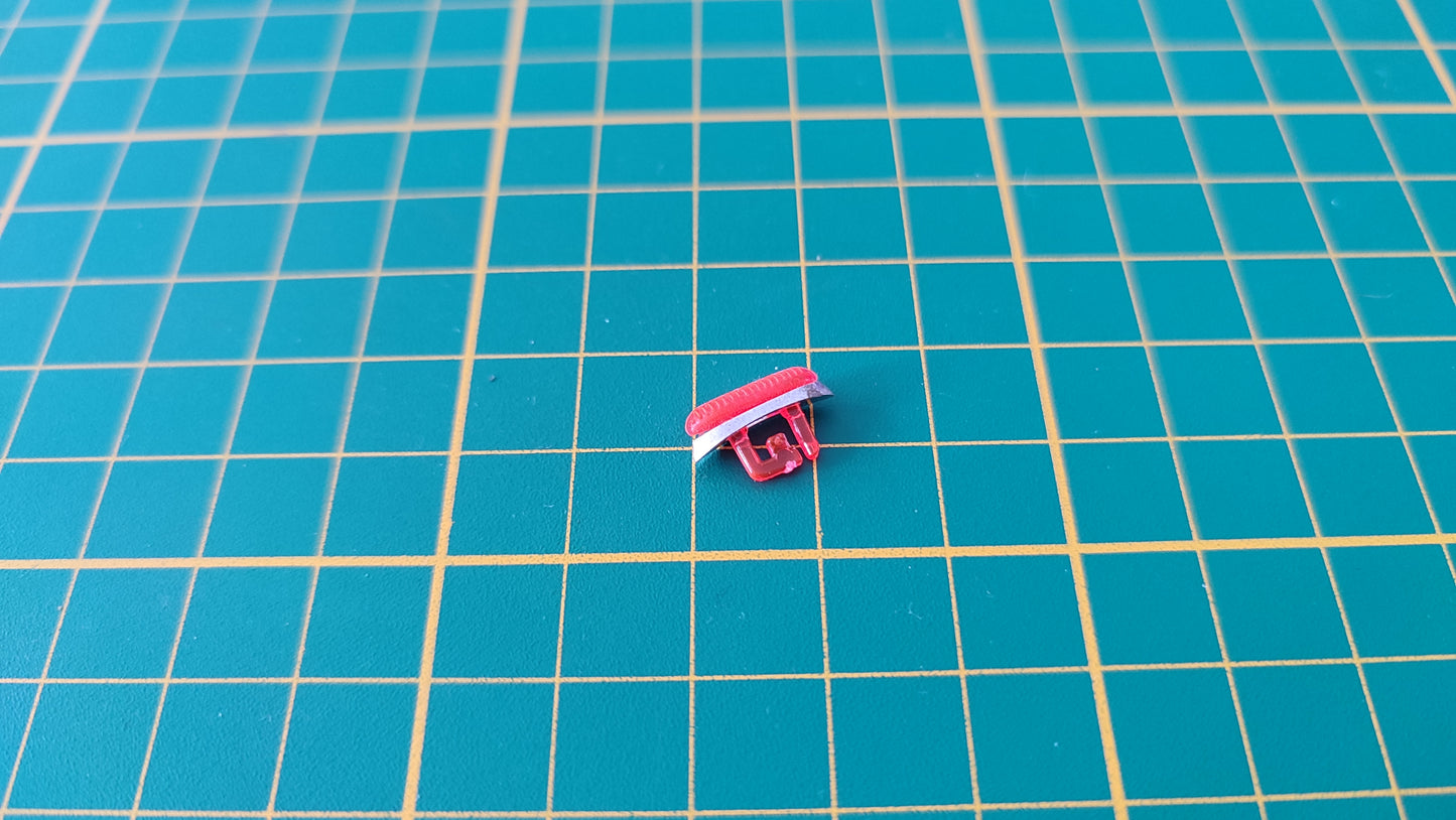 Phare avant pièce détachée miniature Bburago Burago Jaguar type E 1961 1/18 1/18e 1/18ème #B88