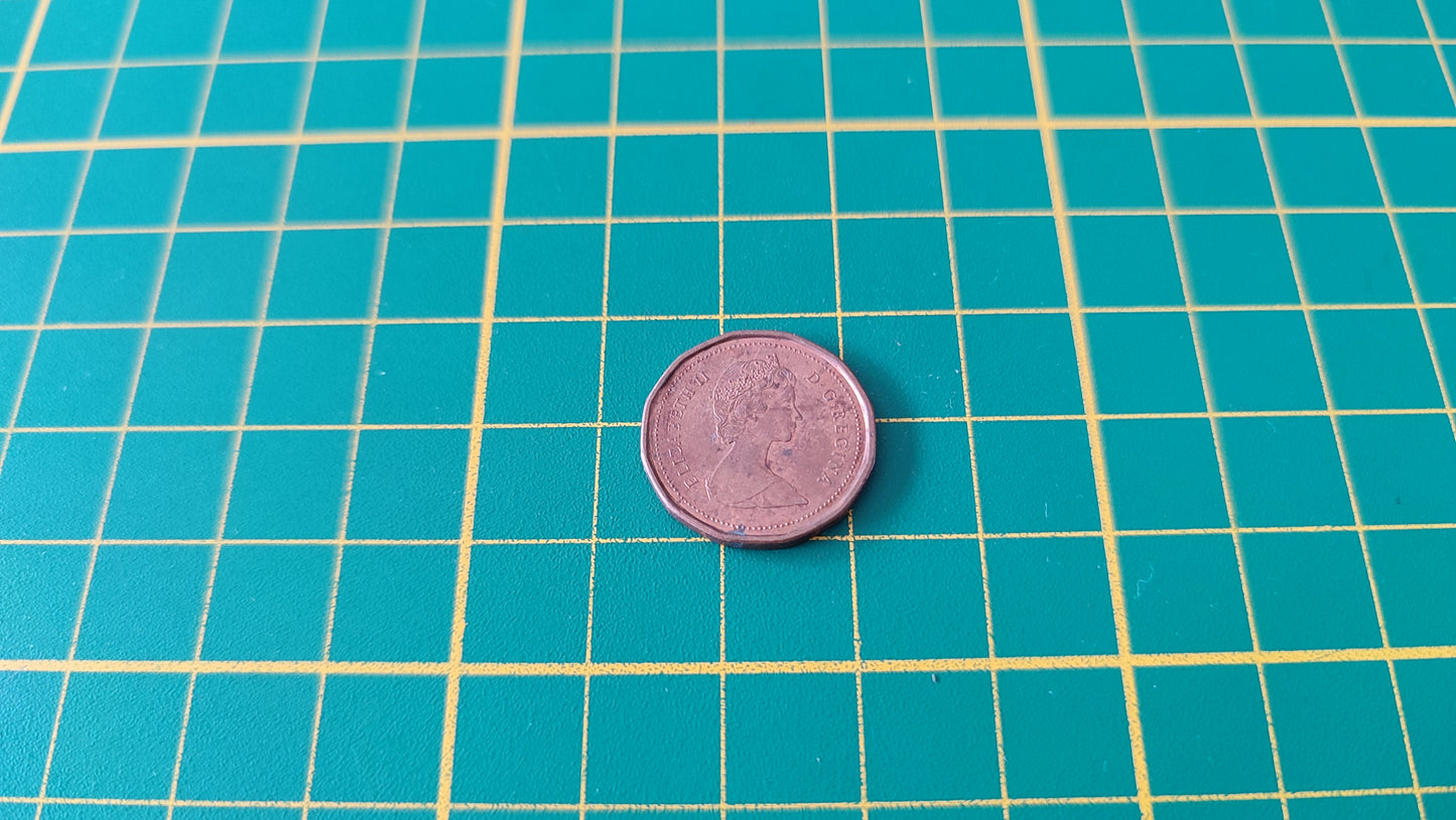 Pièce 1 cent centime Canada 1987 pièce de monnaie #SPDF