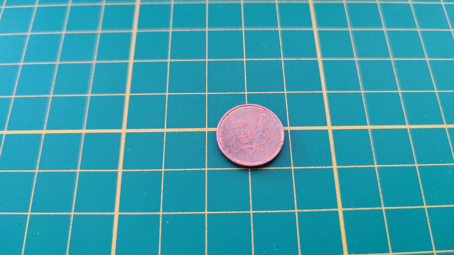 Pièce de 1 centime euro France 2017 Pièce de monnaie #C12