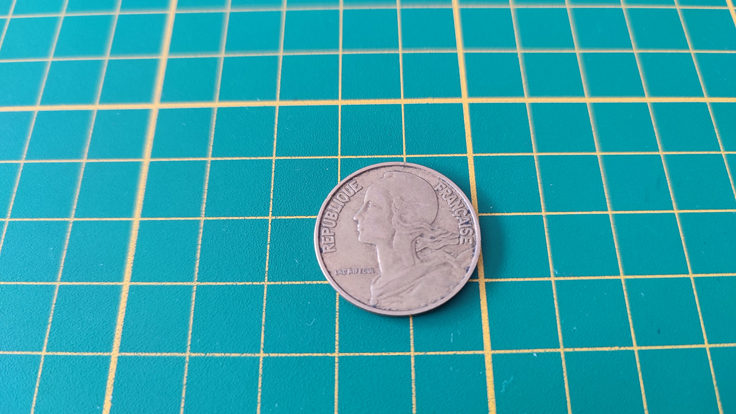 Pièce de 20 ct centimes de franc 1969 pièce de monnaie #SPDF