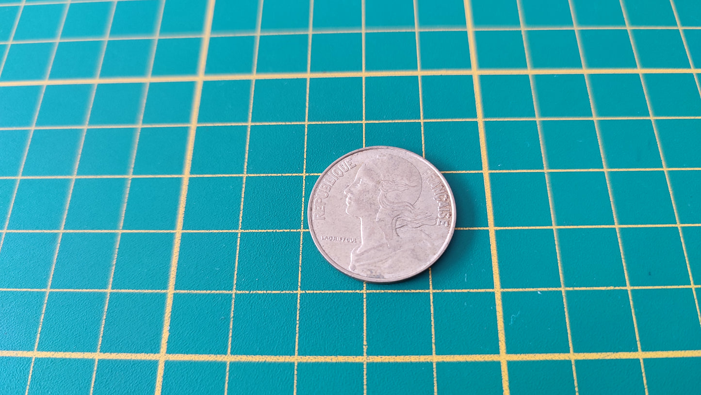 Pièce de 20 ct centimes de franc 1985 pièce de monnaie #SPDF