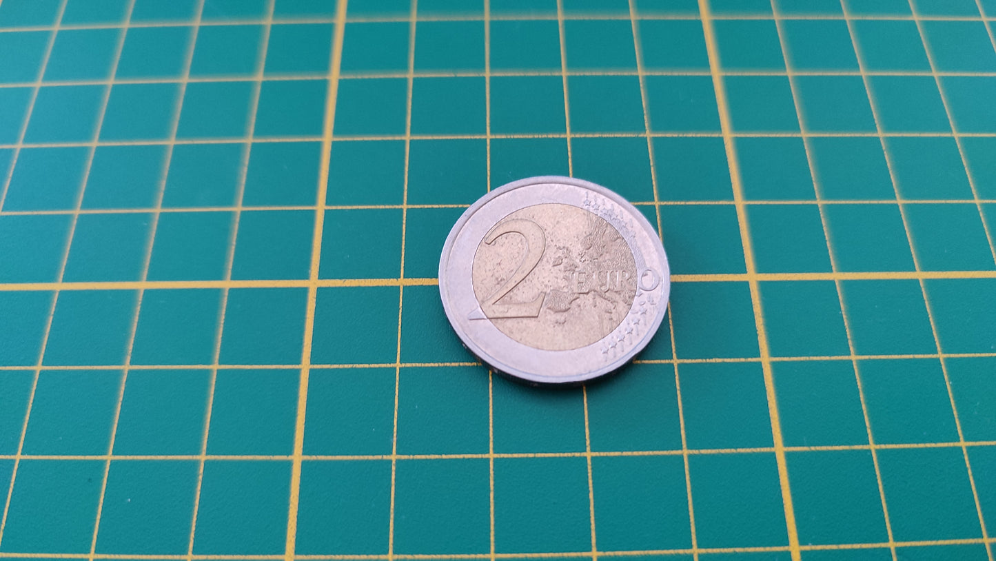 Pièce de 2 euros commémorative le Bleuet de France 1918-2018 Pièce de monnaie #C12