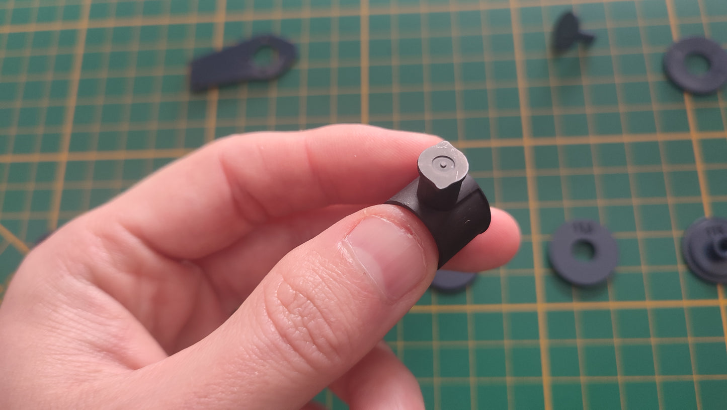 Pièce du fascicule n°11 numéro 11 pièce détachée Ecto 1 Ghostbusters 1/8 1/8e 1/8ème Eaglemoss #E42