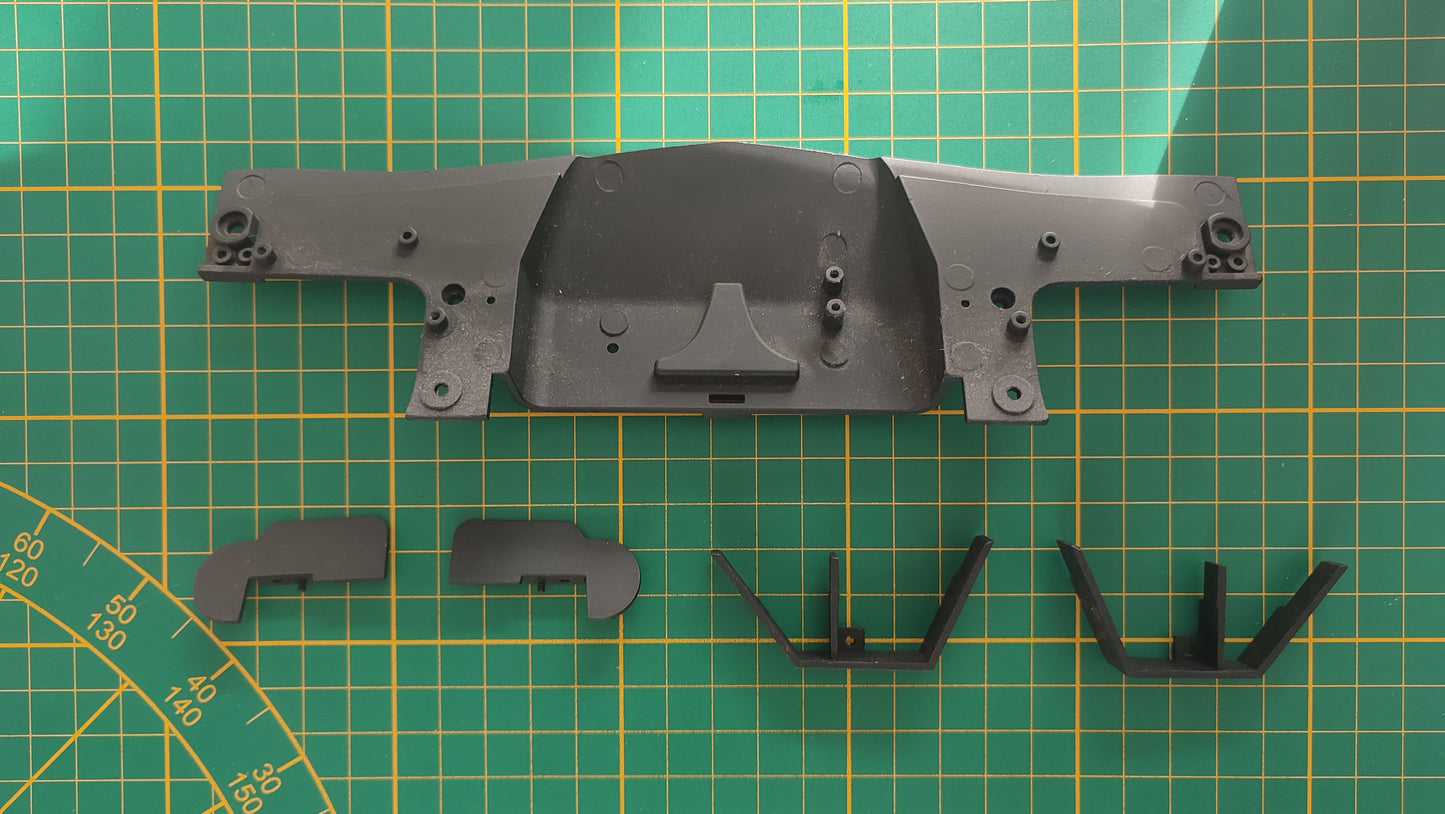 Pièce du fascicule n°18 numéro 18 pièce détachée Ecto 1 Ghostbusters 1/8 1/8e 1/8ème Eaglemoss #E42