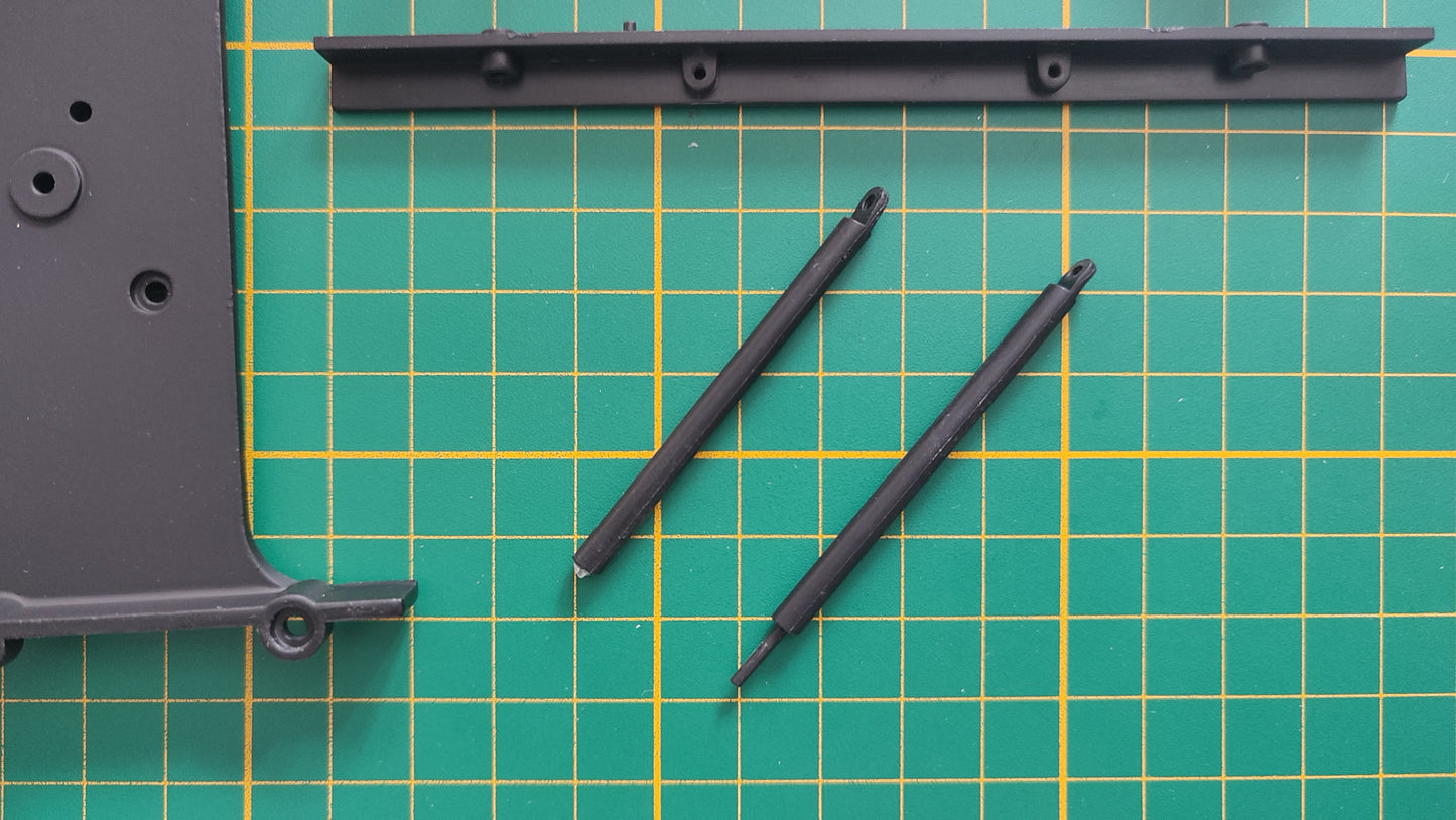 Pièce du fascicule n°23 numéro 23 pièce détachée Ecto 1 Ghostbusters 1/8 1/8e 1/8ème Eaglemoss #E42