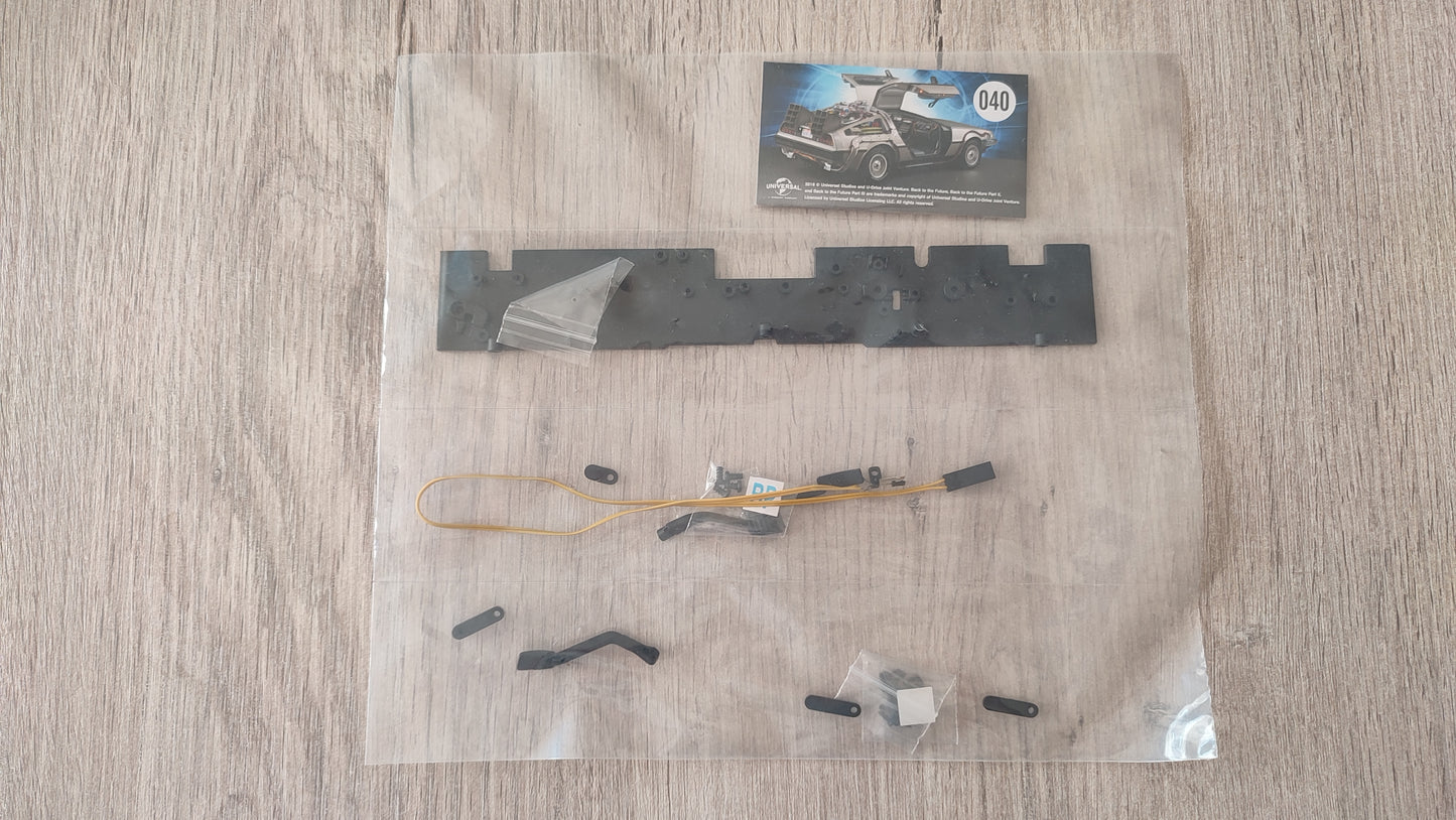 Pièce du fascicule n°40 pièce détachée DeLorean Retour vers le Futur Eaglemoss 1/8 #E76