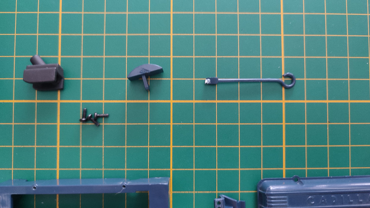 Pièce du fascicule n°6 numéro 6 pièce détachée Ecto 1 Ghostbusters 1/8 1/8e 1/8ème Eaglemoss #E42