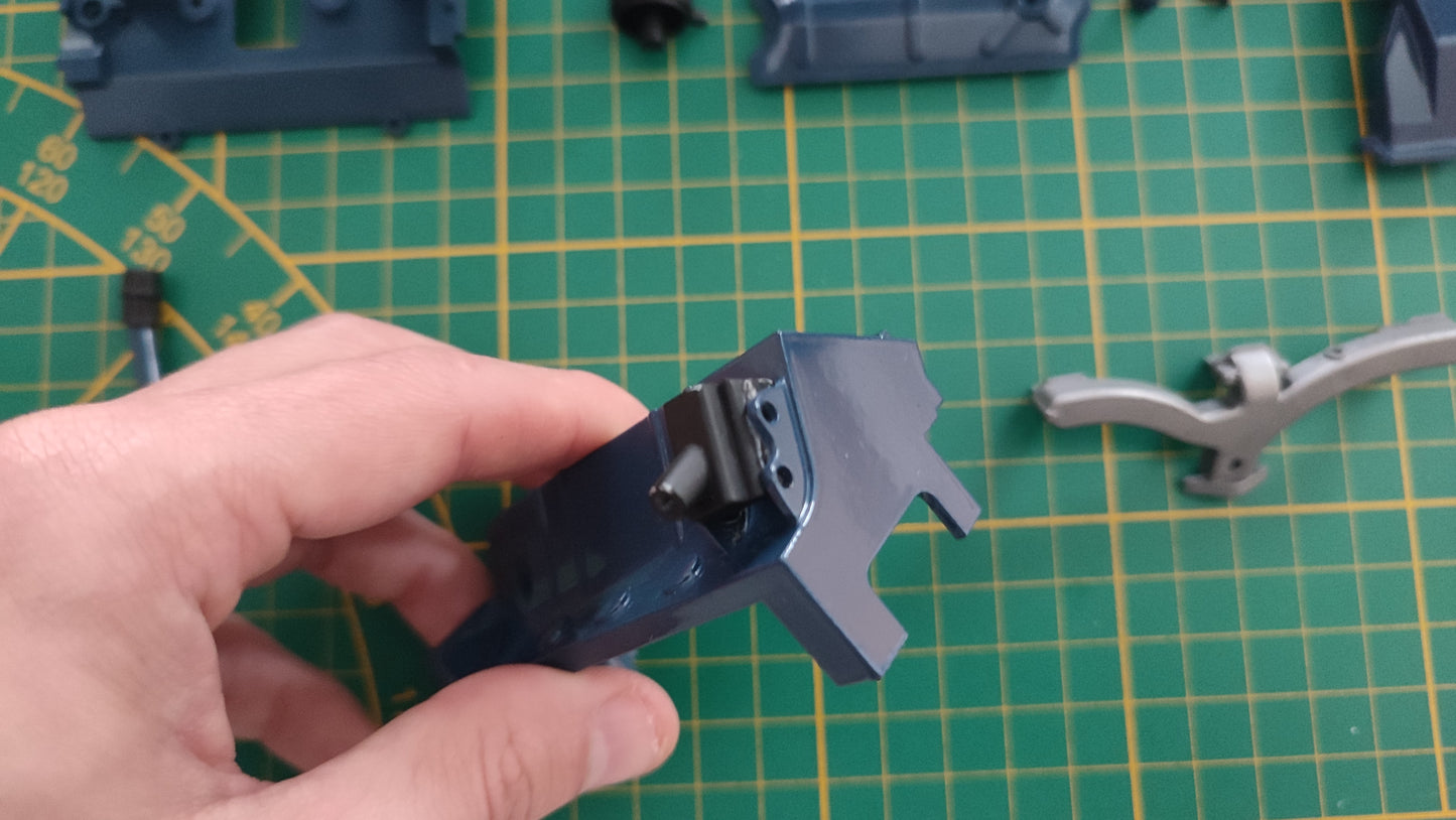 Pièce du fascicule n°7 numéro 7 pièce détachée Ecto 1 Ghostbusters 1/8 1/8e 1/8ème Eaglemoss #E42