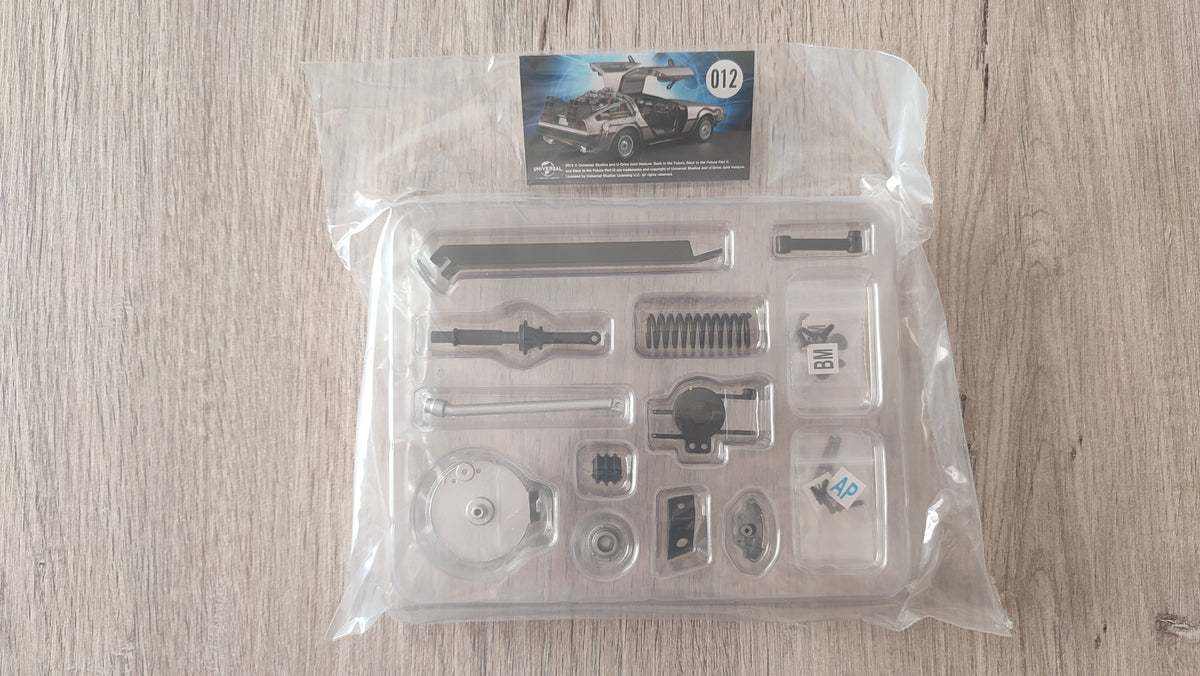 Pièces seule sans fascicule n°12 pièce détachée DeLorean Retour vers le Futur Eaglemoss 1/8 #E76