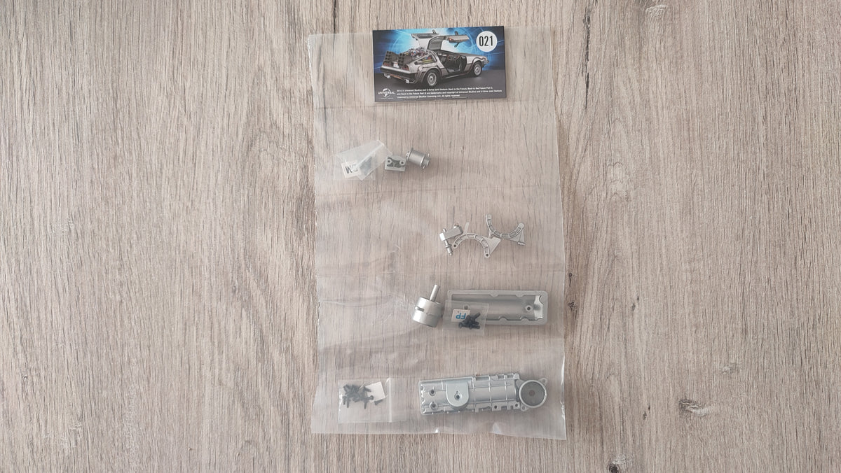 Pièces seules sans fascicule n°21 pièce détachée DeLorean Retour vers le Futur Eaglemoss 1/8 #E76
