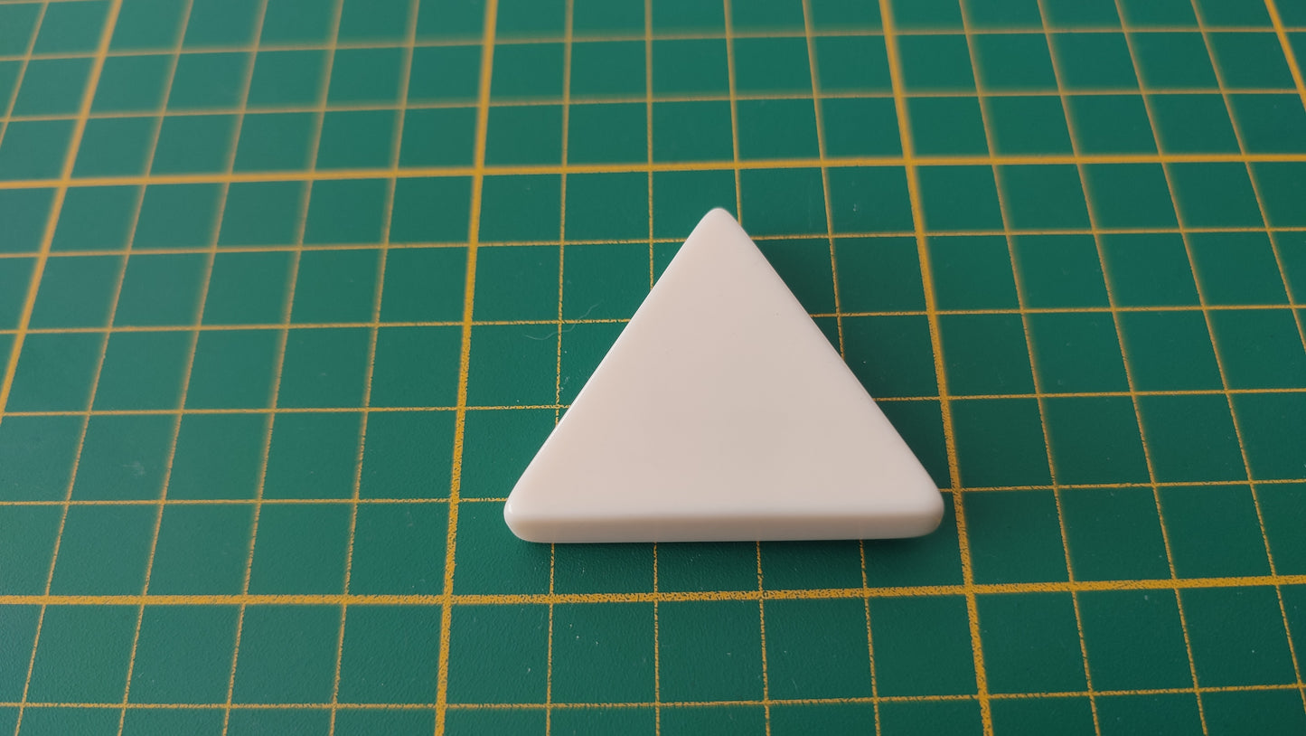 Pièce triangulaire 2 2 2 pièce détachée jeu de société Triominos de luxe Goliath #E52