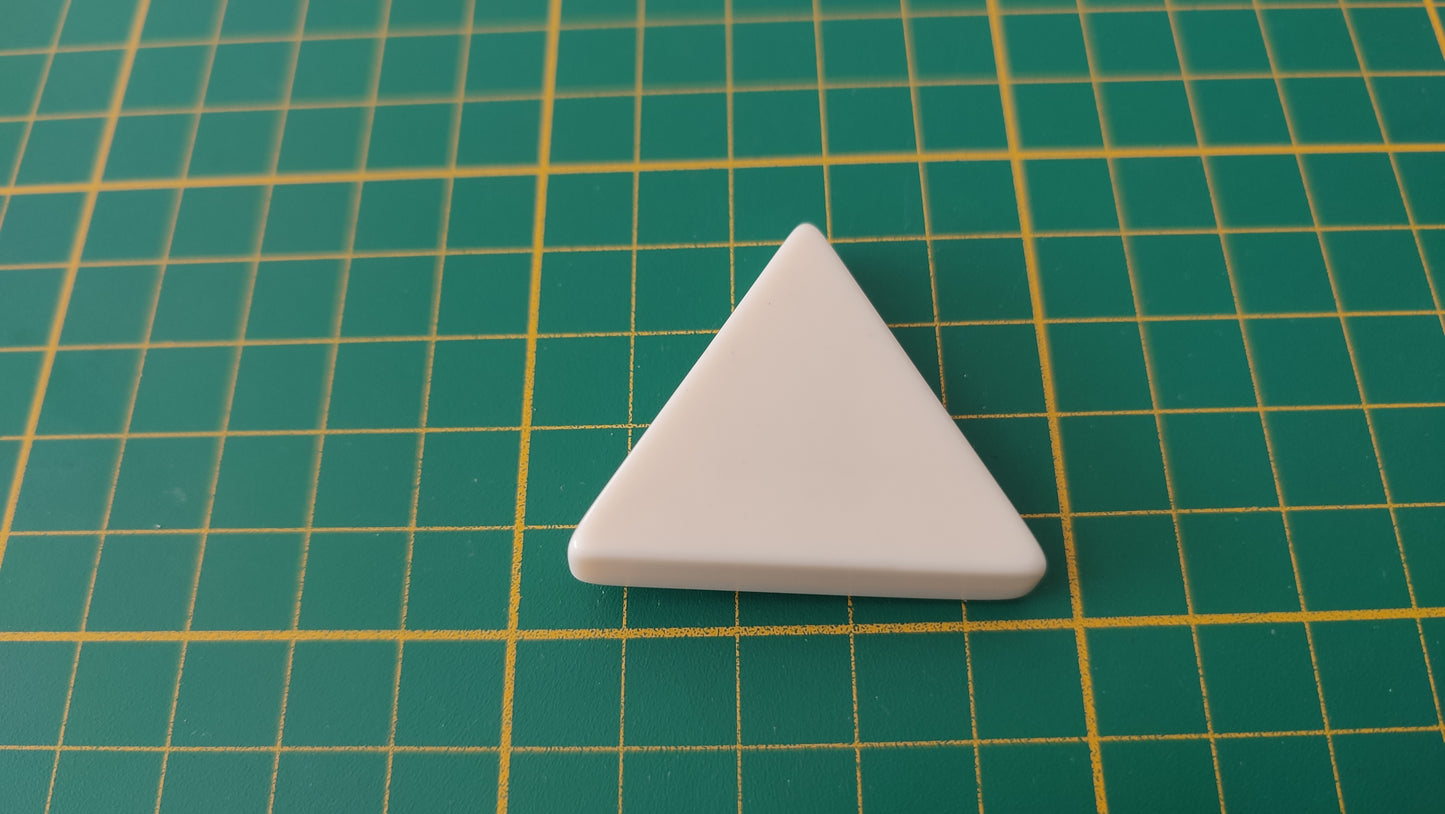 Pièce triangulaire 4 4 4 pièce détachée jeu de société Triominos de luxe Goliath #E52