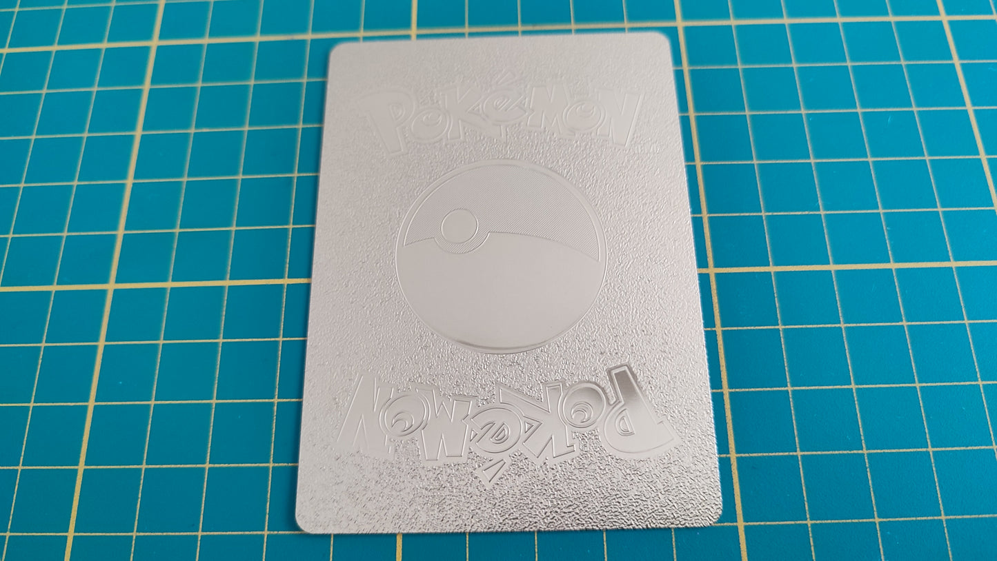 Pikachu Vmax carte illustration Pokémon cosplay couleur or française #C17-2