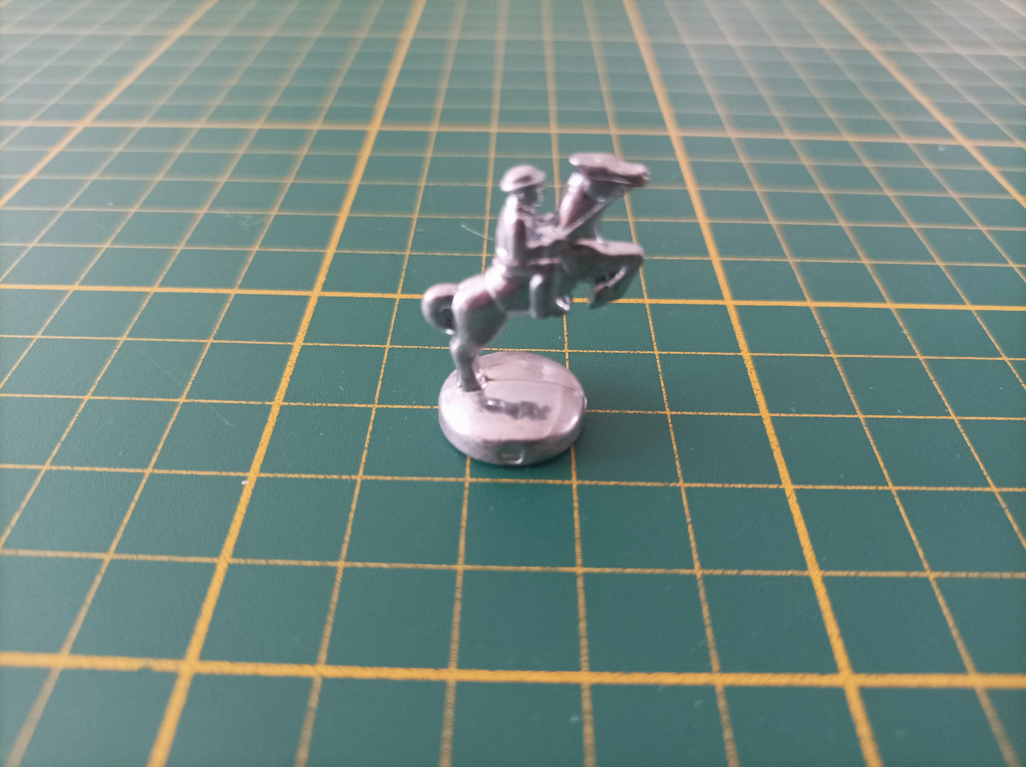 Pion cavalier à cheval pièce détachée jeu de société Monopoly Miro Meccano #E40