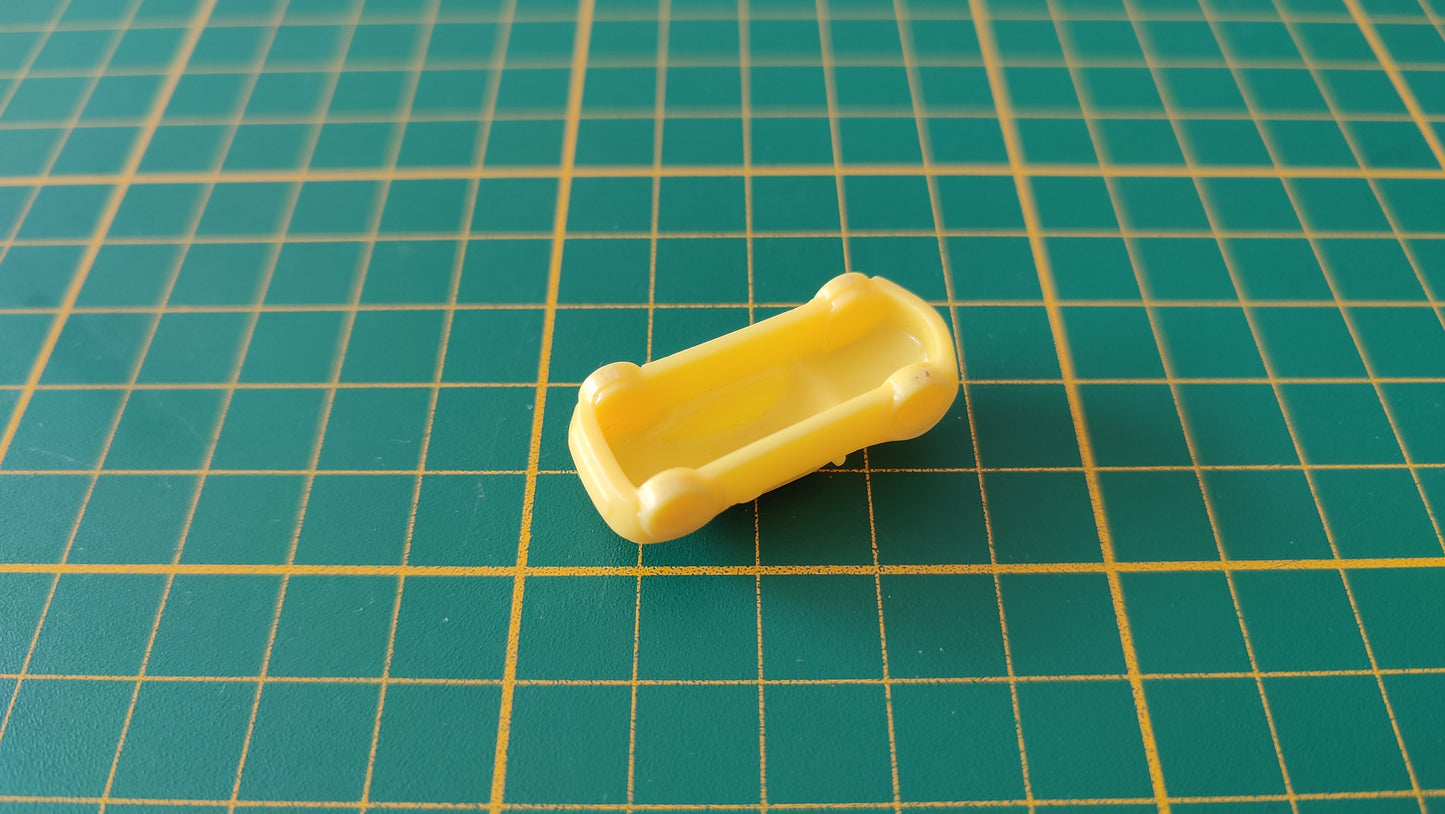 Pion voiture jaune pièce détachée jeu de société Monopoly Super électronique #D75