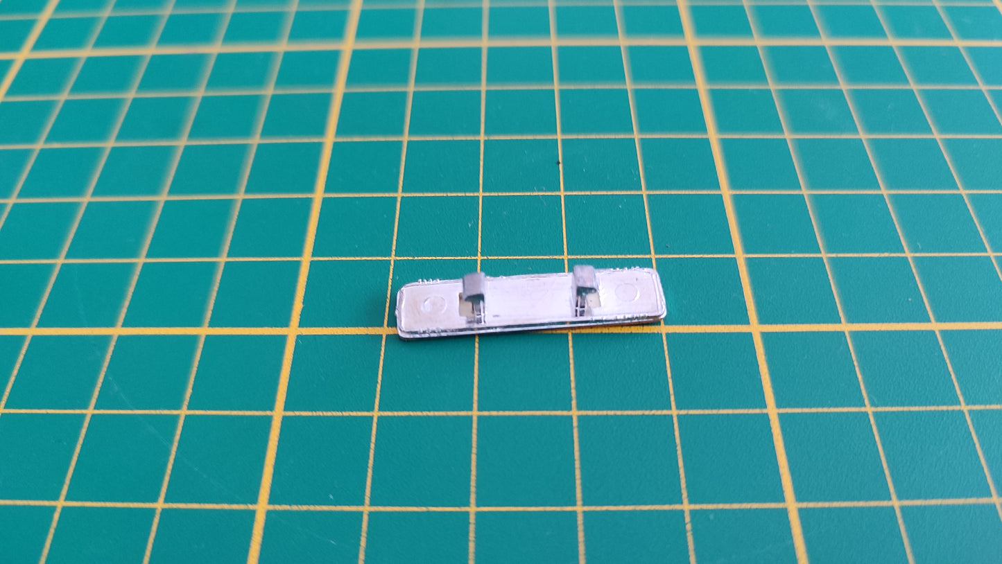 Plaque Porsche pièce détachée miniature Maisto Porsche Boxster 1/18 1/18e 1/18ème #C01