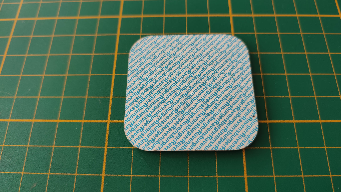Plaque couloir angle scarabée bleu pièce détachée jeu de société Labyrinthe Ravensburger #D64