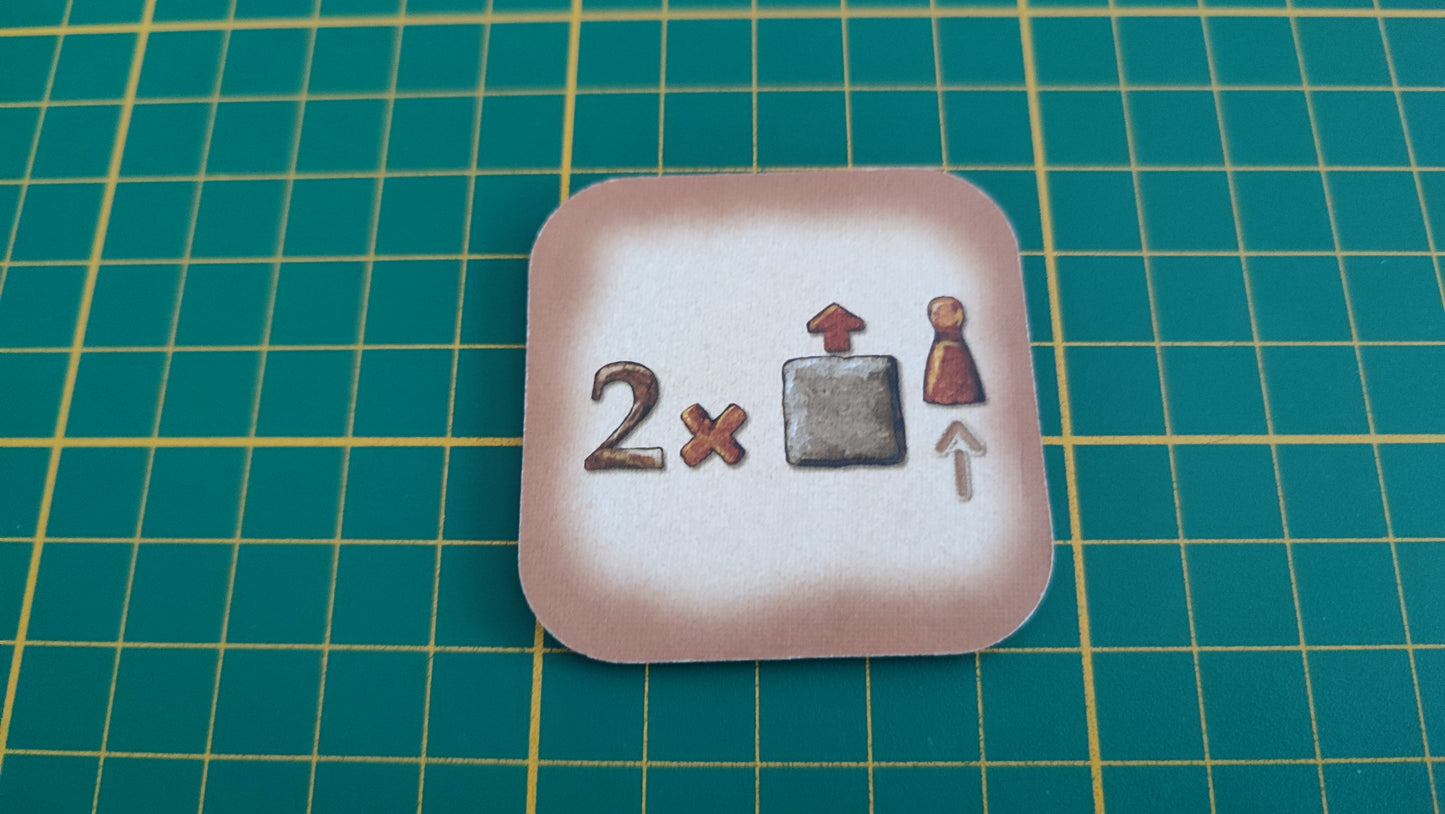 Plaque couloir avec code n°11 pièce détachée jeu de société Labyrinthe 25ème anniversaire Ravensburger #C73