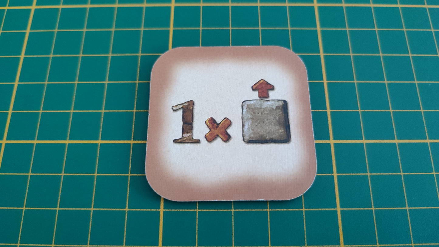 Plaque couloir avec code n°12 pièce détachée jeu de société Labyrinthe 25ème anniversaire Ravensburger #C73