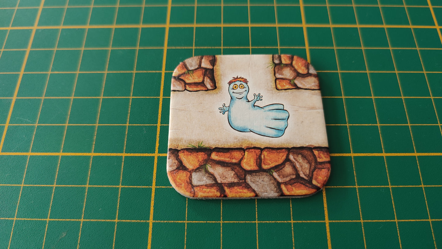 Plaque couloir fantôme pièce détachée jeu de société Labyrinthe Ravensburger #D64