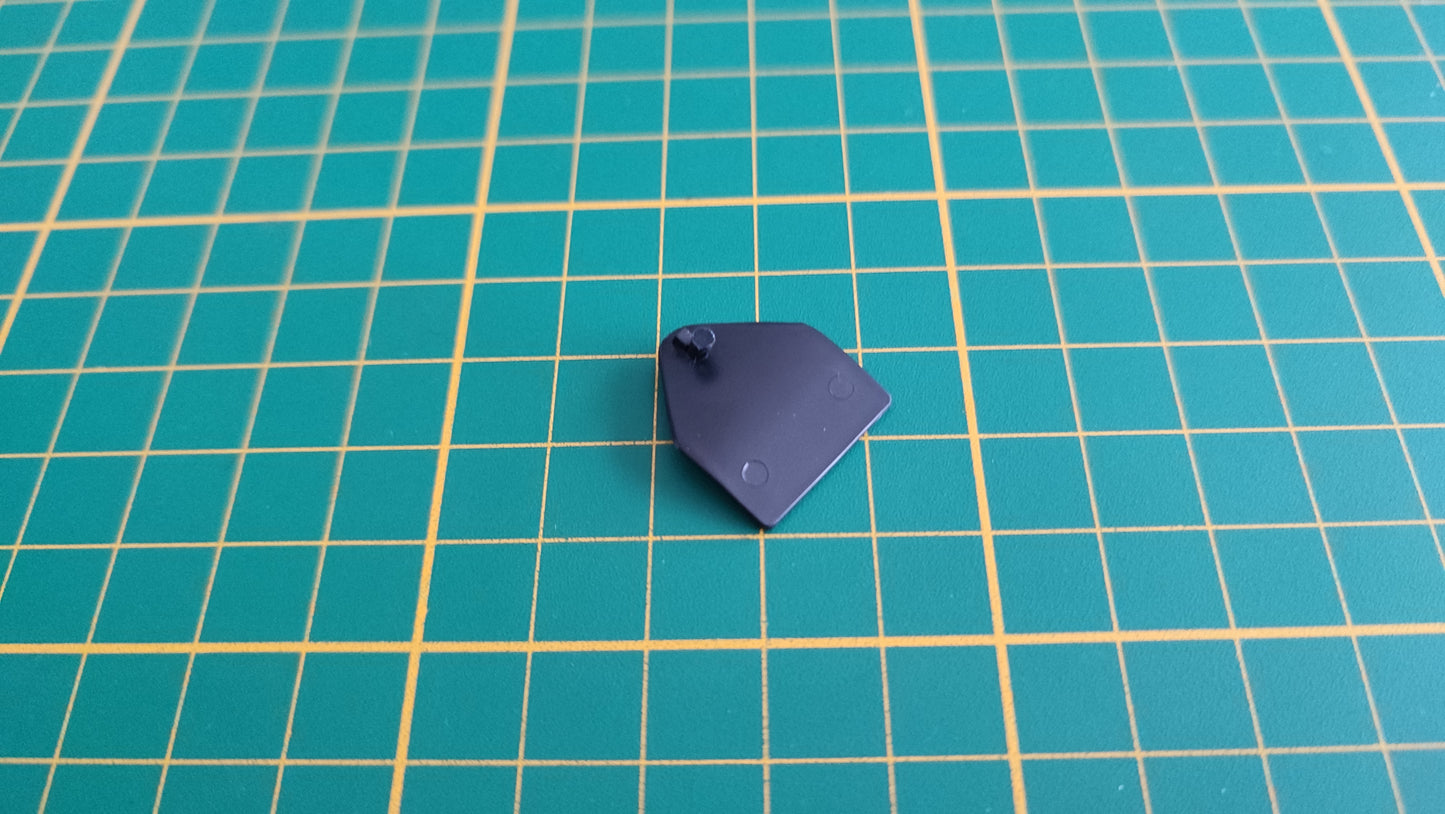 Plaque immatriculation pièce détachée miniature 1/18 Solido Citroën traction type 11 B 1938 #C27