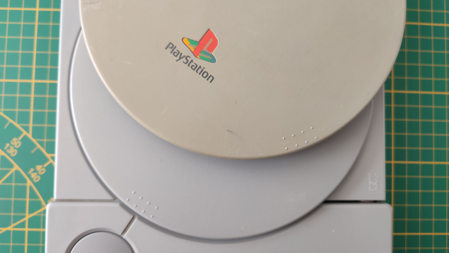 Plasturgie capot seul R7-1 jaunis pièce détachée console de jeux Sony Playstation 1 Ps1 SCPH-5502 #D83