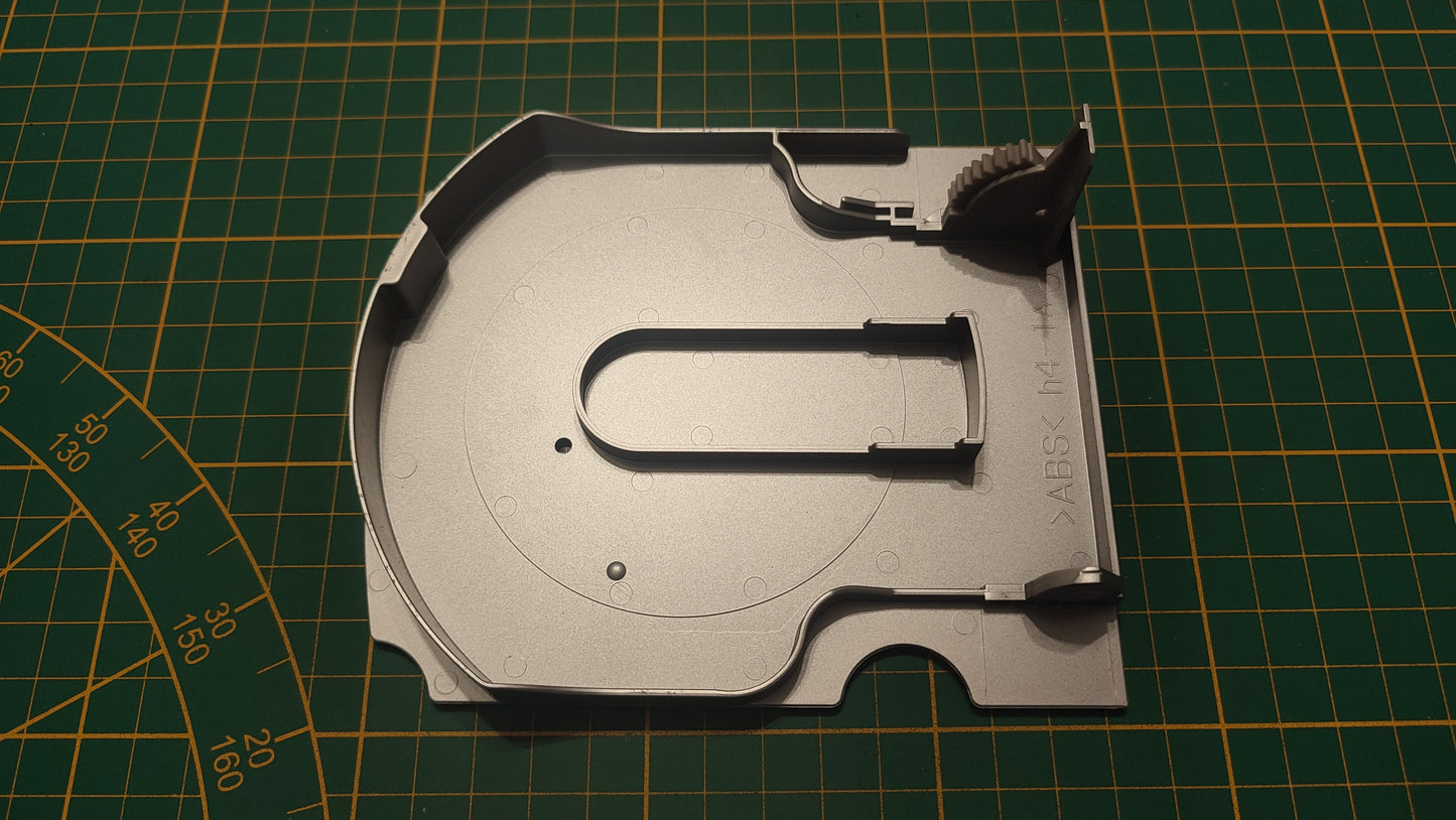 Plasturgie capot supérieur gris pièce détachée console de jeux Nintendo Gamecube DOL-101 (EUR) #E68