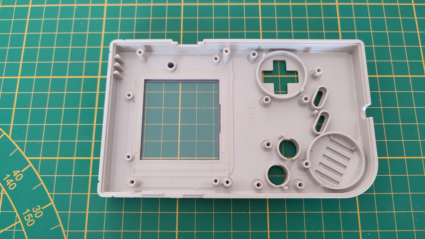Plasturgie coque avant pièce détachée console nintendo Game Boy DMG-01 #E63