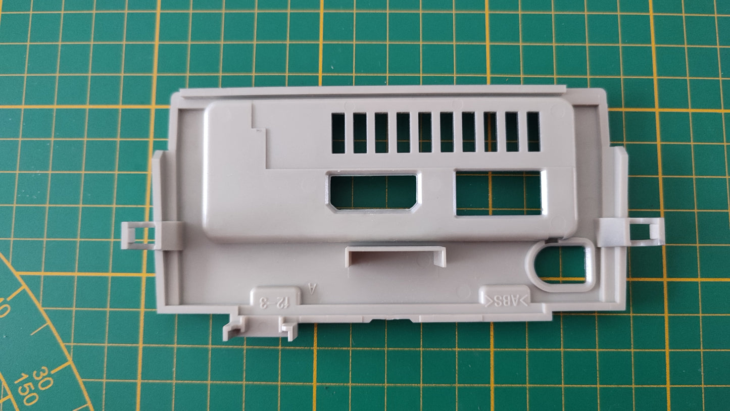 Plasturgie façade arrière F2-3 pièce détachée console de jeux Nintendo Gamecube DOL-001 (EUR) #E35