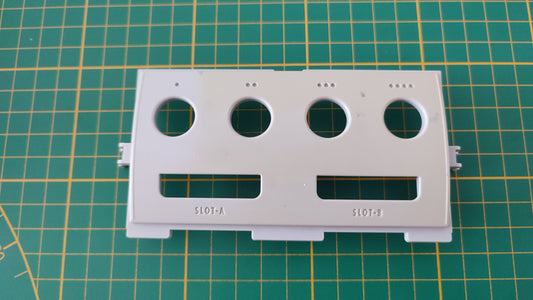 Plasturgie façade avant pièce détachée console de jeux Nintendo Gamecube DOL-001 (EUR) #E37