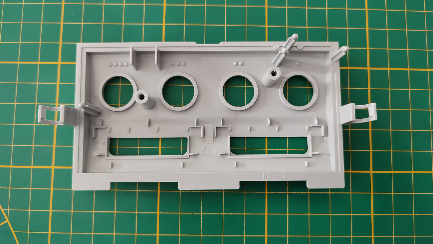 Plasturgie façade avant pièce détachée console de jeux Nintendo Gamecube DOL-101 (EUR) #C24