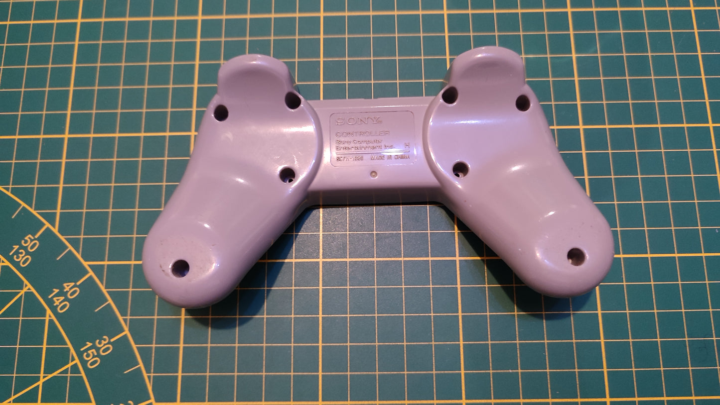 Plasturgie inférieure G-21 pièce détachée manette grise Playstation Sony SCPH-1080 #C38