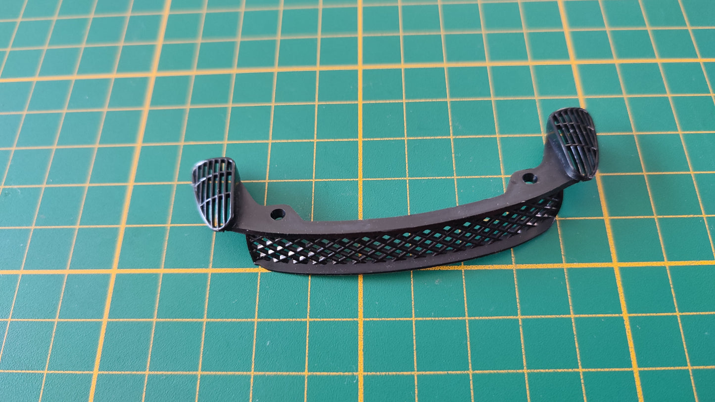 Plasturgie pièce détachée miniature Bburago burago Porsche 911 Carrera 1993 noir 1/18 1/18e 1/18ème #D41