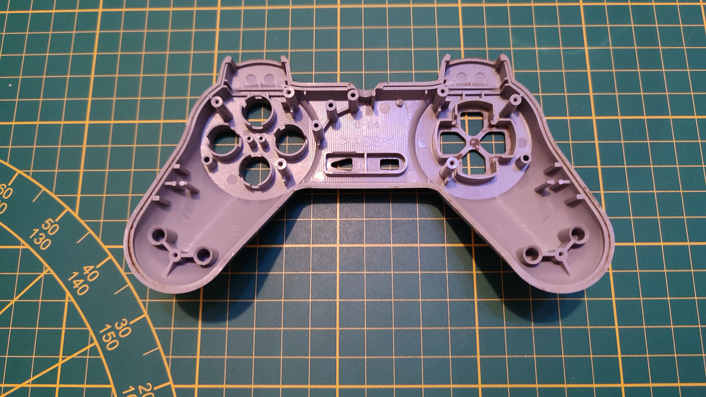 Plasturgie supérieure G-24 pièce détachée manette grise Playstation Sony SCPH-1080 #C38