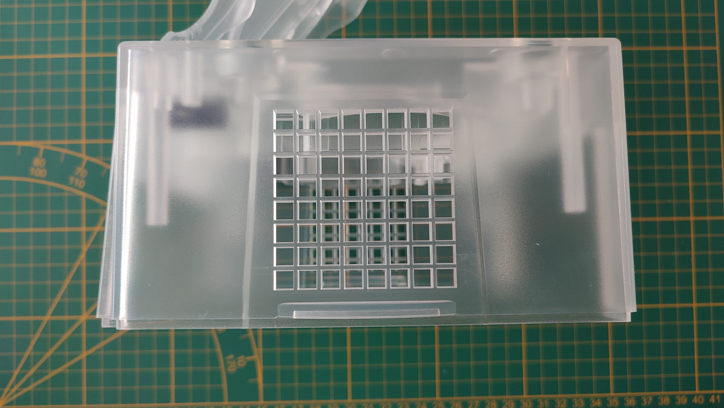 Plasturgie supérieure seule blanche transparente pièce détachée pour console de jeux Nintendo Game cube DOL-001 DOL-101