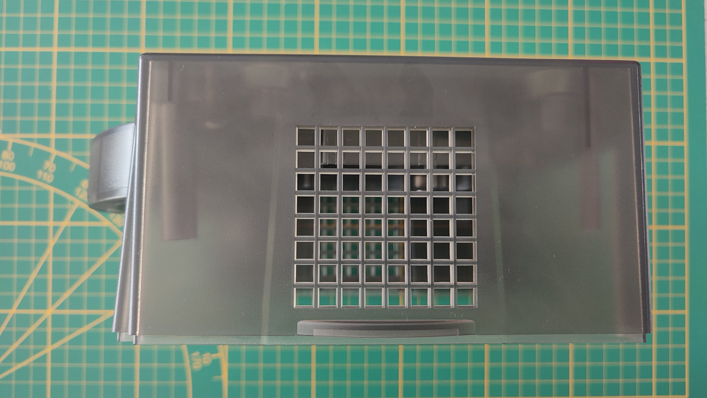 Plasturgie supérieure seule noir transparente pièce détachée pour console de jeux Nintendo Game cube Gamecube DOL-101 et/ou DOL-001