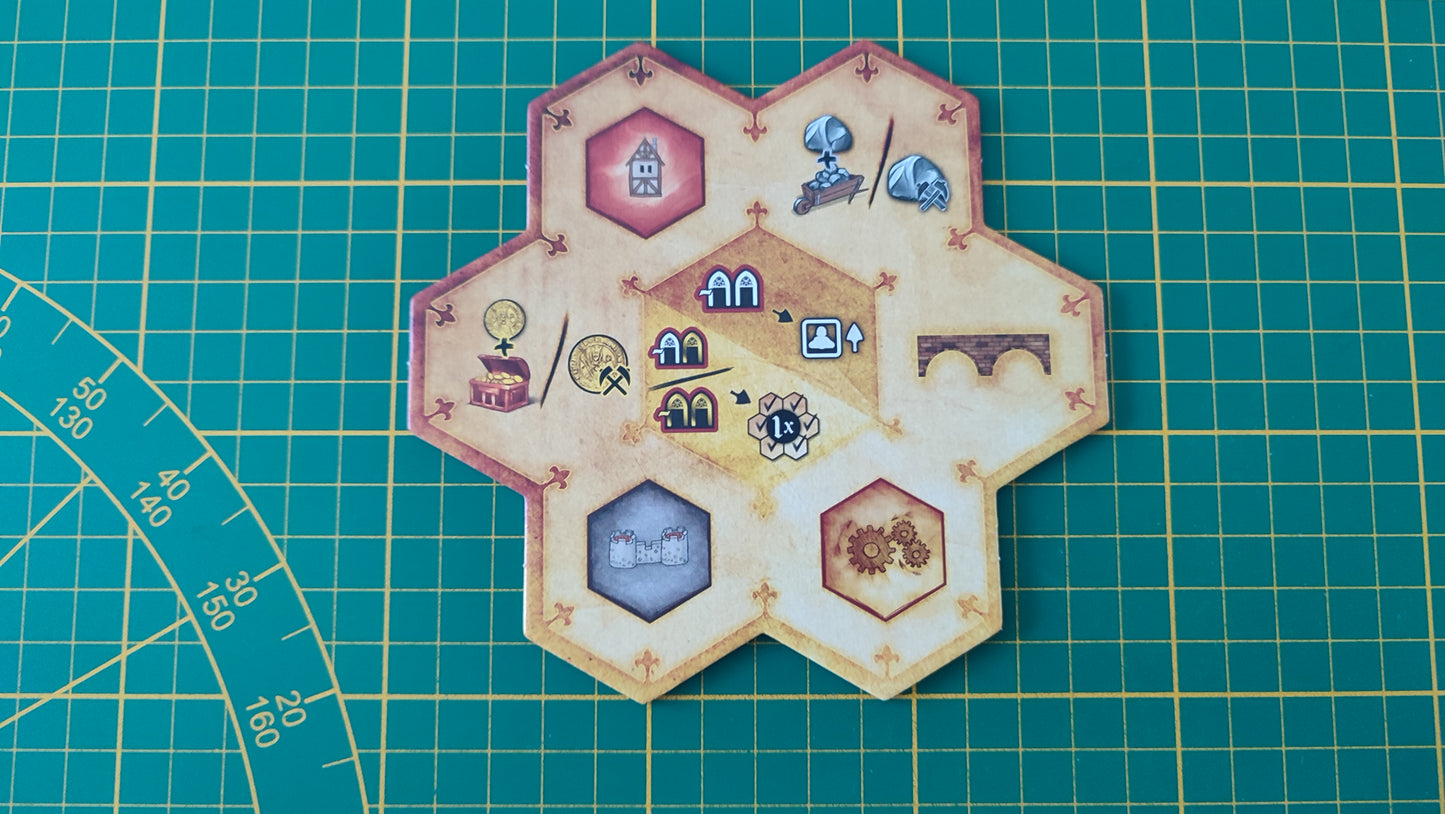 Plateau action n°1 Praga Caput Regni vladimir suchy Delicious Games pièce détachée jeu de société #E34