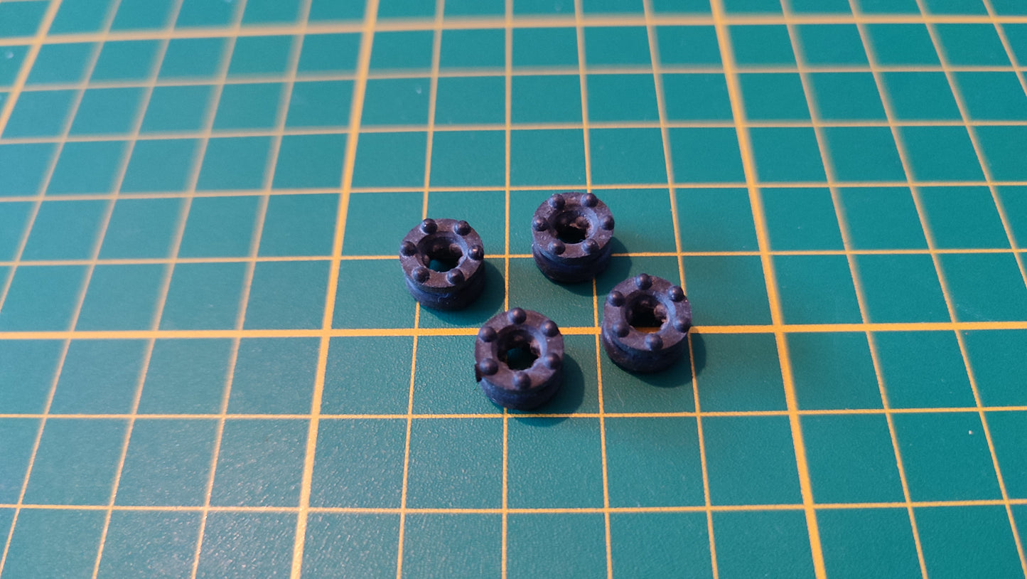 Plot caoutchouc lentille x4 pièce détachée console de jeux Sony Playstation 2 Ps2 SCPH-30004 V3 #D47