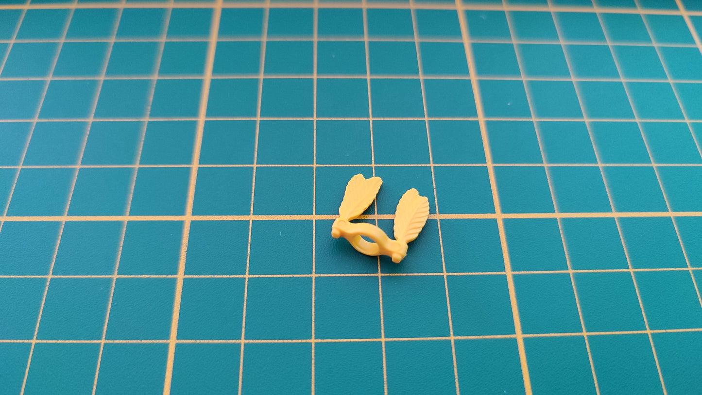 Plume double pour armes d'indiens référence 30 60 8020 pièce détachée Playmobil #B85